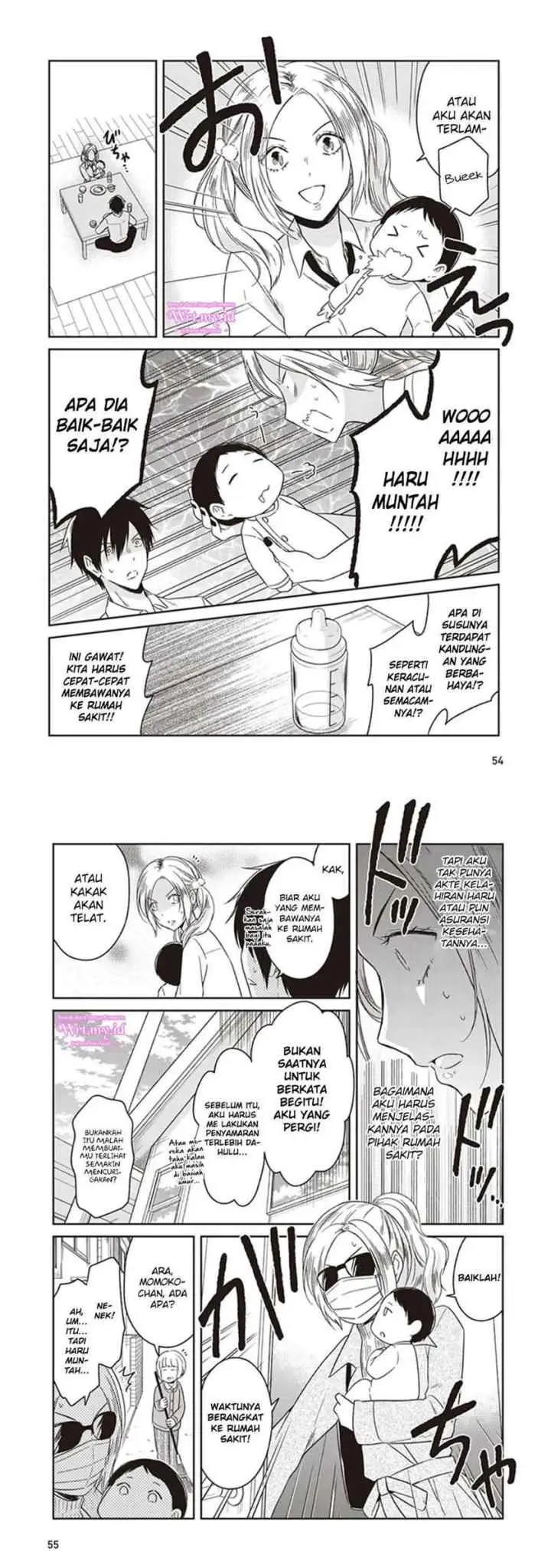 JK to Sutego no Akachan chapter 3 halaman 10