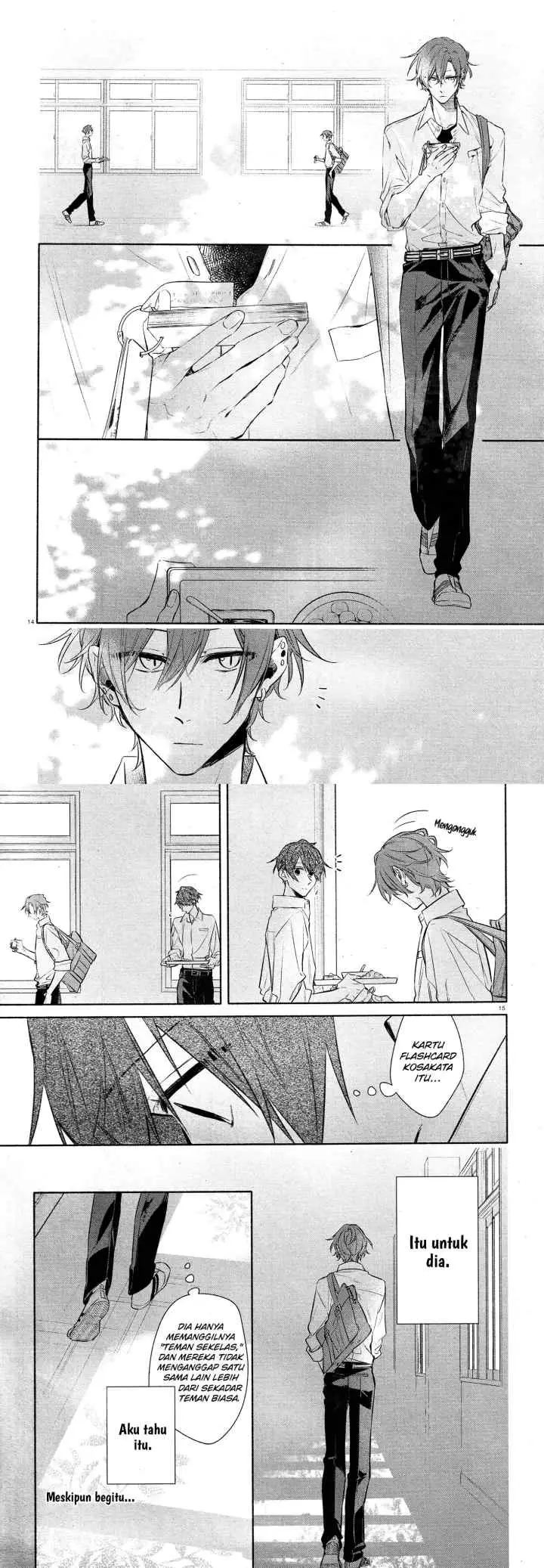 Hirano to Kagiura chapter 33.2 halaman 8