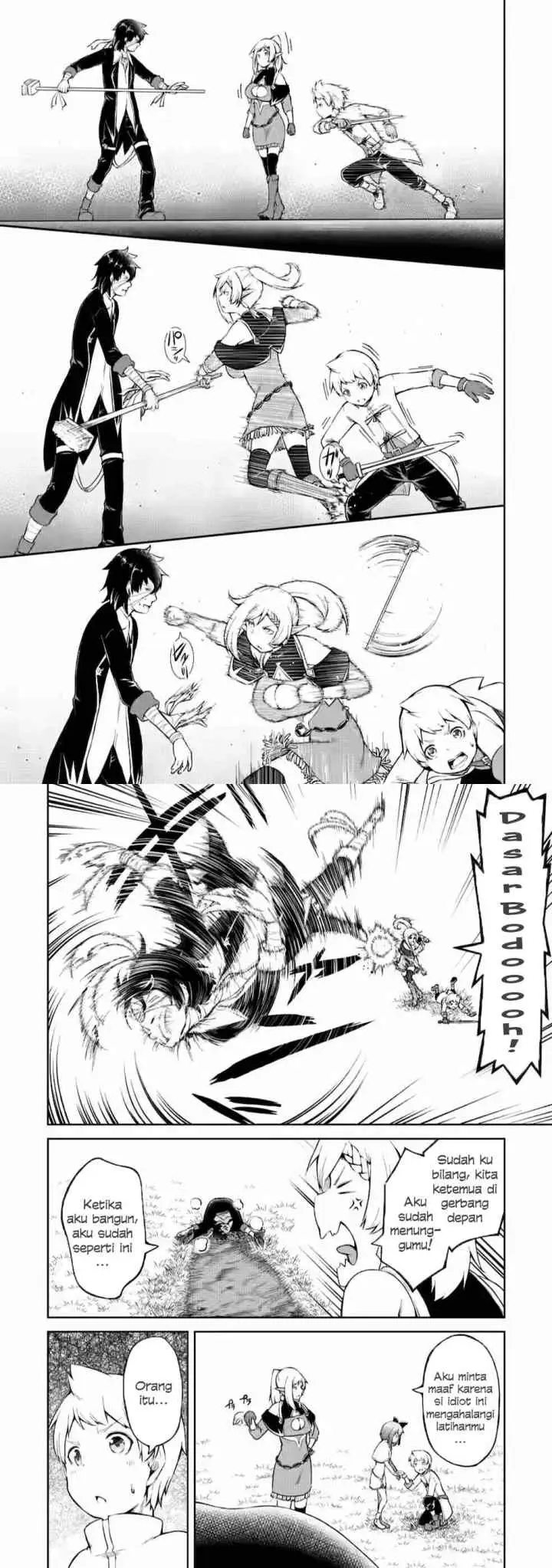 Kikaku Hazure no Eiyuu ni Sodaterareta, Joushiki Hazure no Mahou Kenshi chapter 14 halaman 13