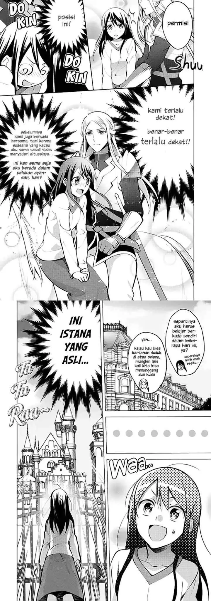 Isekai de ~Kuro no Iyashi Te~ tte Yobareteimasu chapter 7 halaman 8