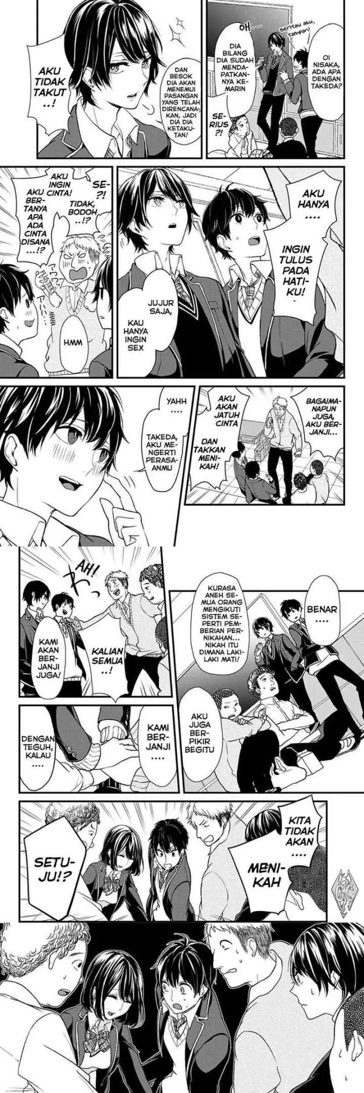Koi to Uso chapter 1 halaman 4