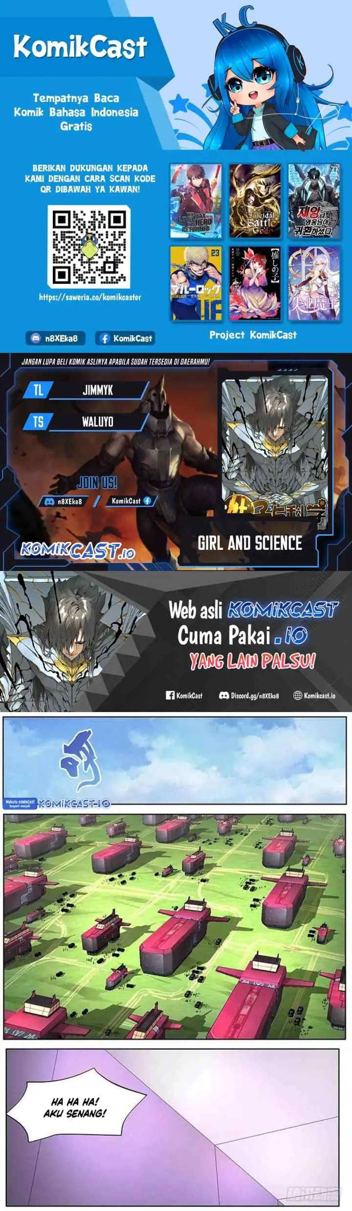 Girl and Science chapter 283 halaman 8
