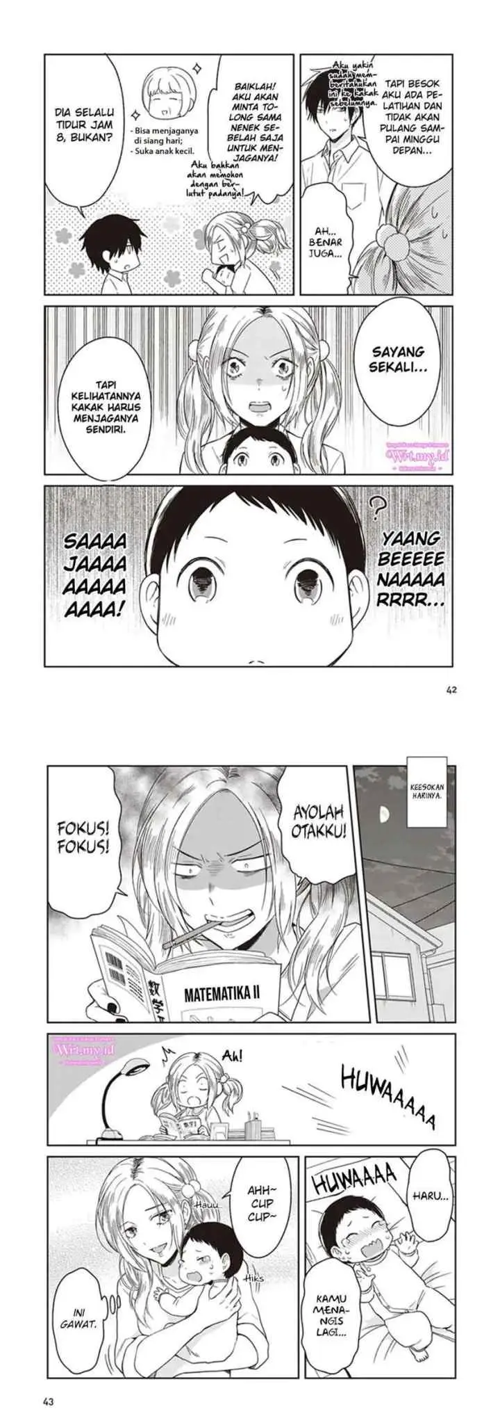 JK to Sutego no Akachan chapter 3 halaman 4