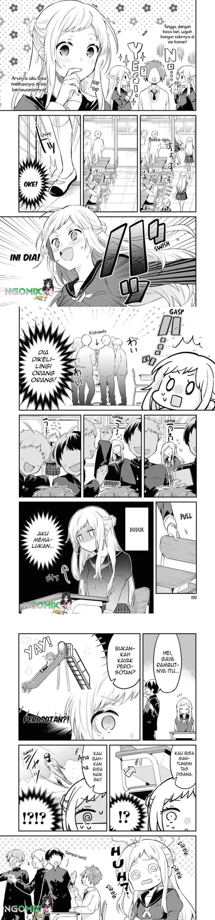 Kimi no Yokogao shika Mirenai chapter 4 halaman 4