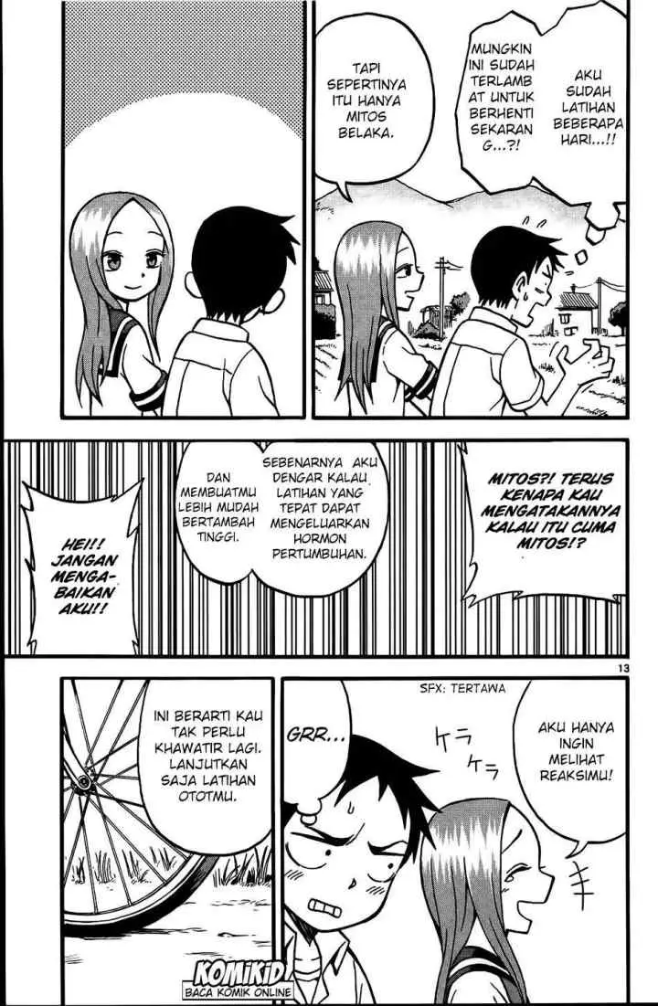 Karakai Jouzu no Takagi-san chapter 4 halaman 14
