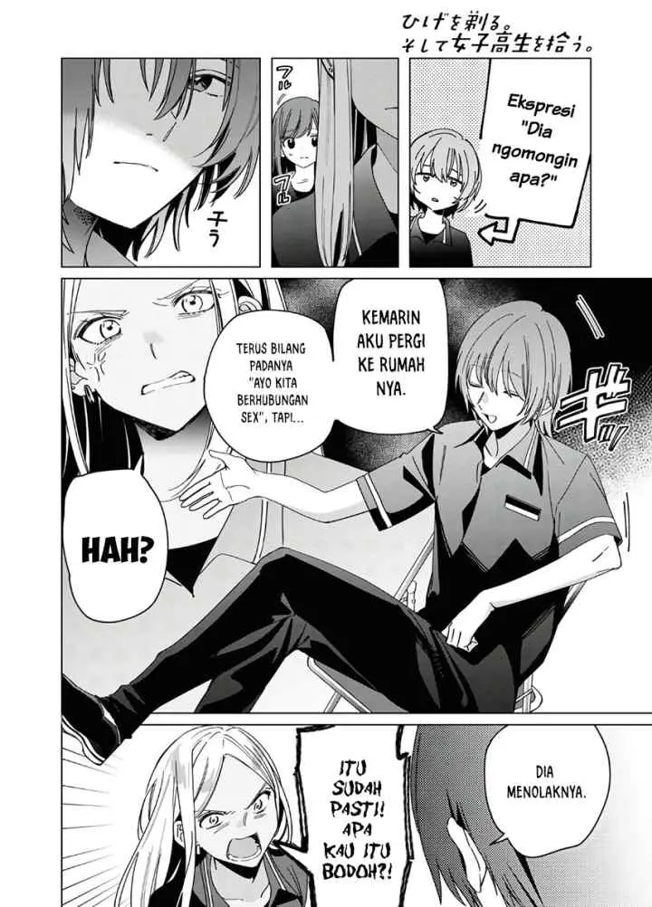 Hige Wo Soru. Soshite Joshikosei Wo Hirou chapter 24 halaman 6