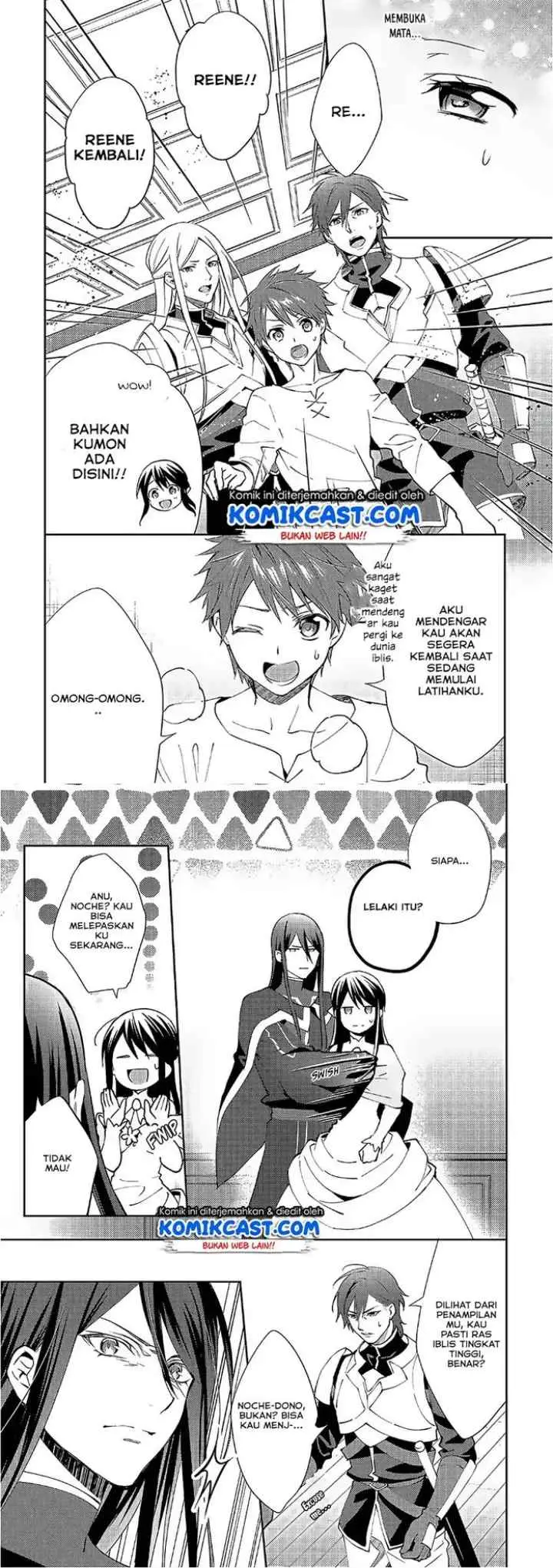 Isekai de ~Kuro no Iyashi Te~ tte Yobareteimasu chapter 36 halaman 8