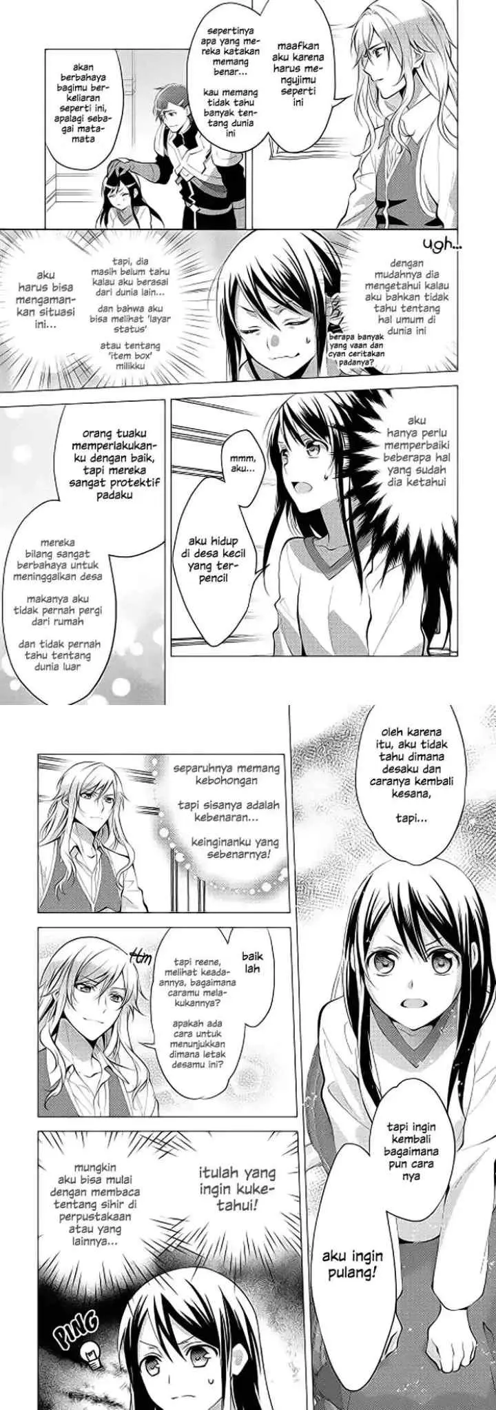 Isekai de ~Kuro no Iyashi Te~ tte Yobareteimasu chapter 6 halaman 4
