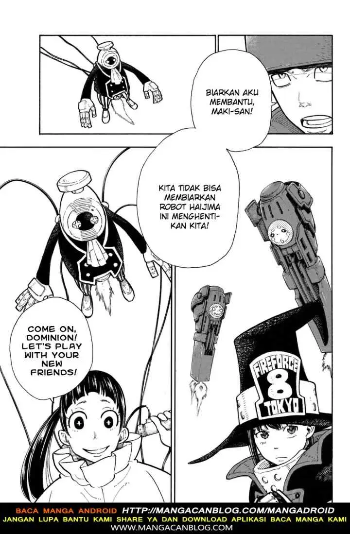 Enen no Shouboutai chapter 136 halaman 17