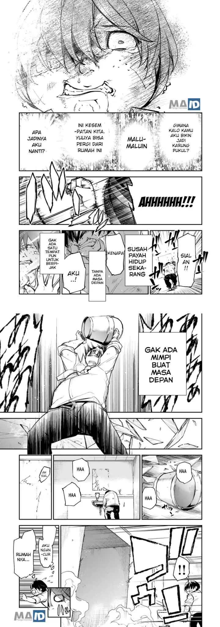 Isekai de Cheat Skill wo te ni Shita ore wa, Genjitsu Sekai wo mo Musou Suru ~Level Up wa Jinsei wo Kaeta~ chapter 1 halaman 11