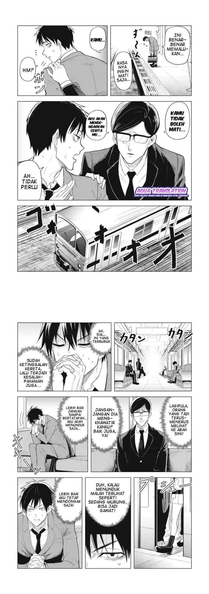 Asa no Tsuukin Densha de, Yatara to Hanashikakete Kuru Joshikousei chapter 2 halaman 4