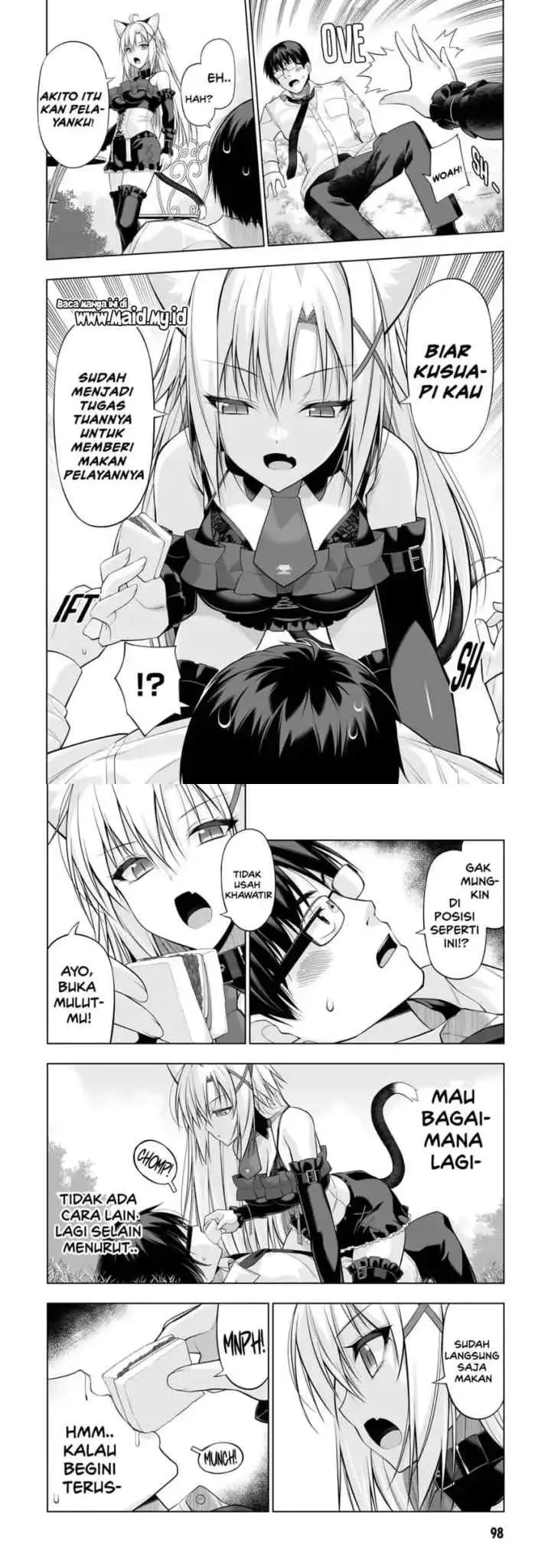 Anata wa Watashi no Geboku desu - Neko to Geboku no Himitsu no Kankei chapter 3 halaman 13