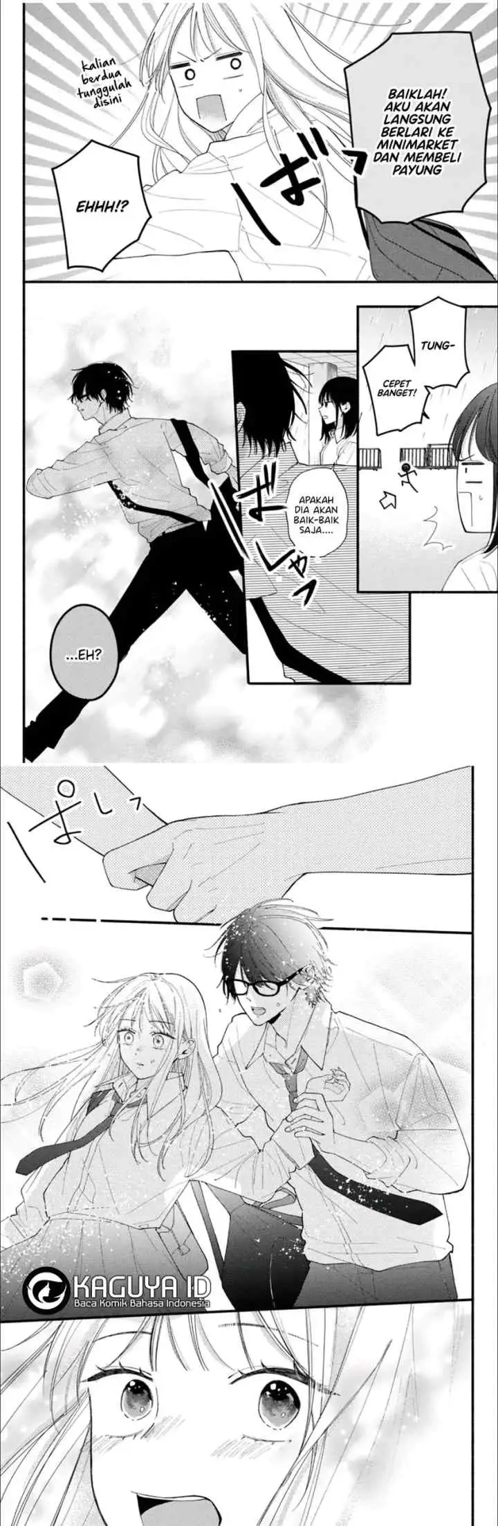 Class no Inkya ni Kareshi no Sainou ga Ari Sugiru chapter 4.1 halaman 8