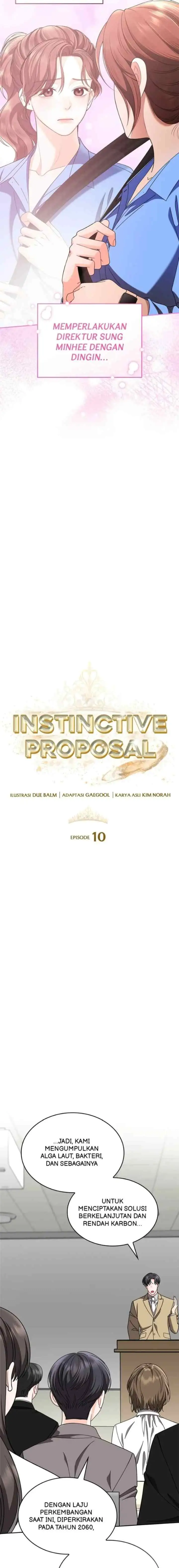 An Instinctive Proposal chapter 10 halaman 10