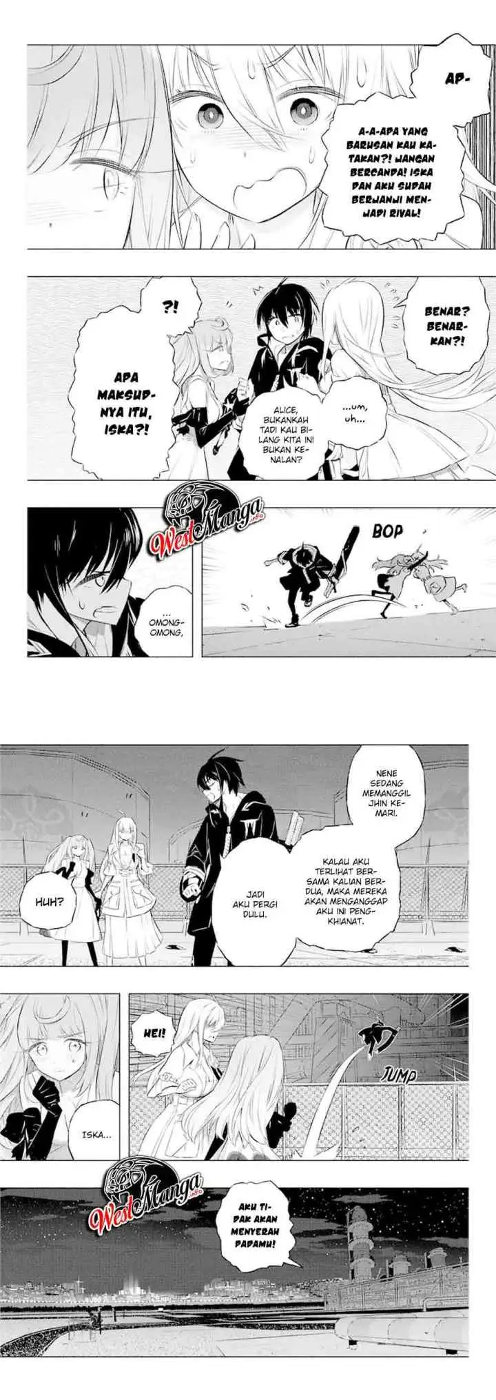 Kimi to Boku no Saigo no Senjou arui wa Sekai ga Hajimaru Seisen chapter 33 halaman 8