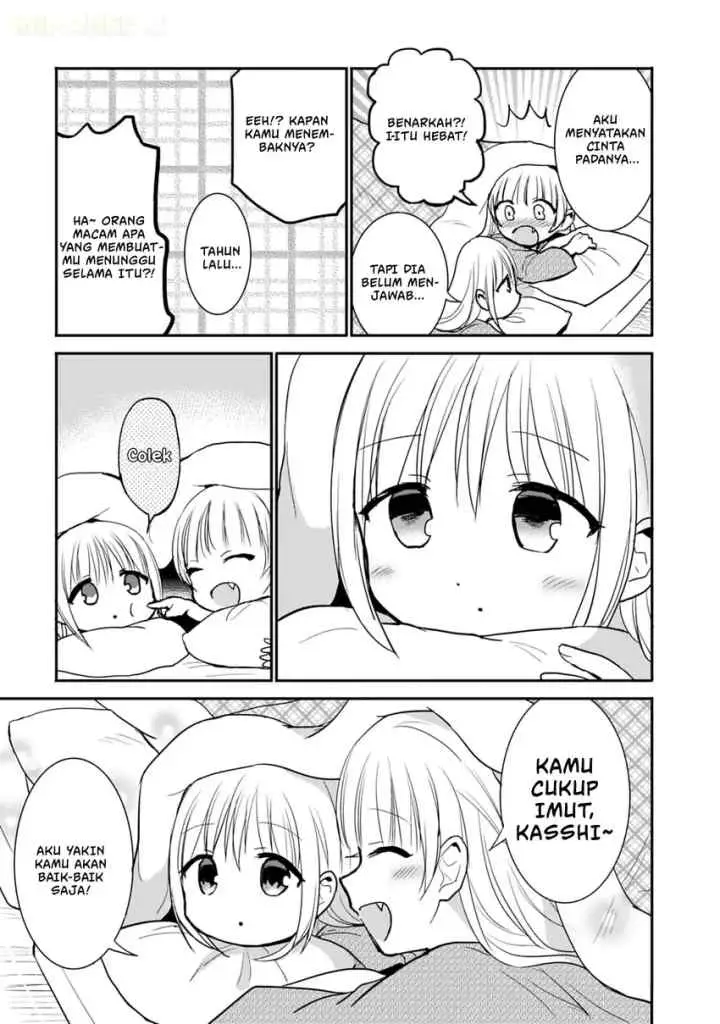 Kao ni denai Kashiwada-san to Kao ni deru Ota-kun chapter 73 halaman 8