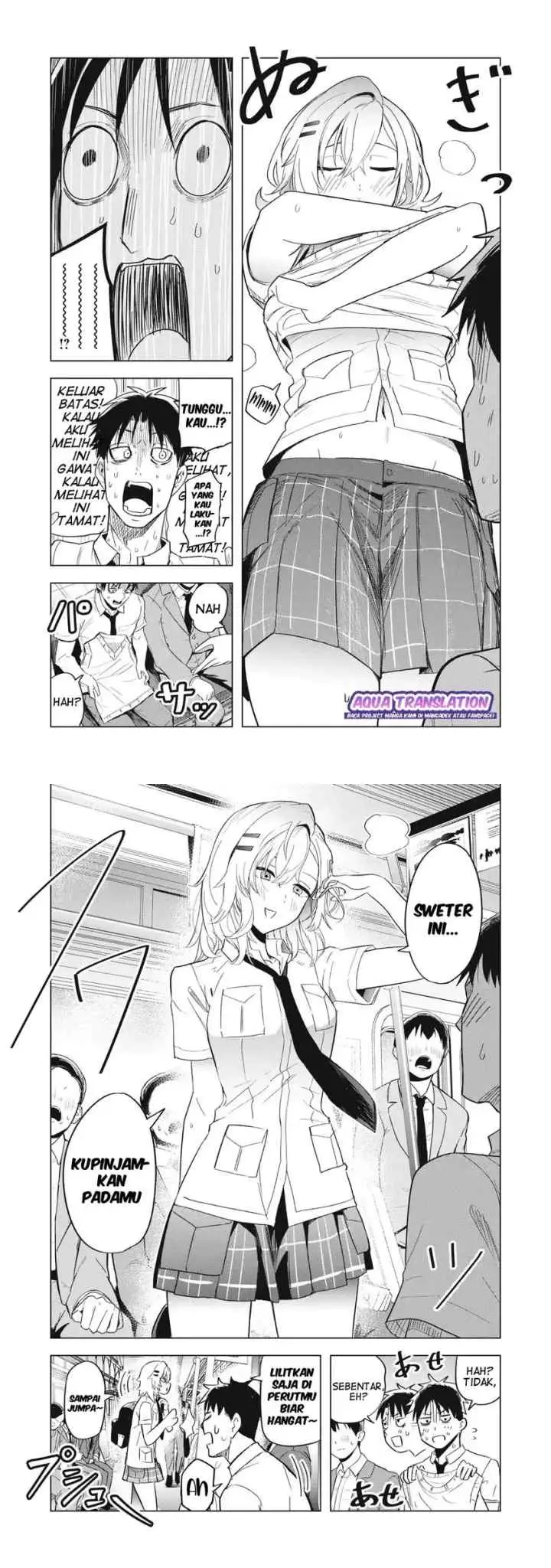 Asa no Tsuukin Densha de, Yatara to Hanashikakete Kuru Joshikousei chapter 5 halaman 9
