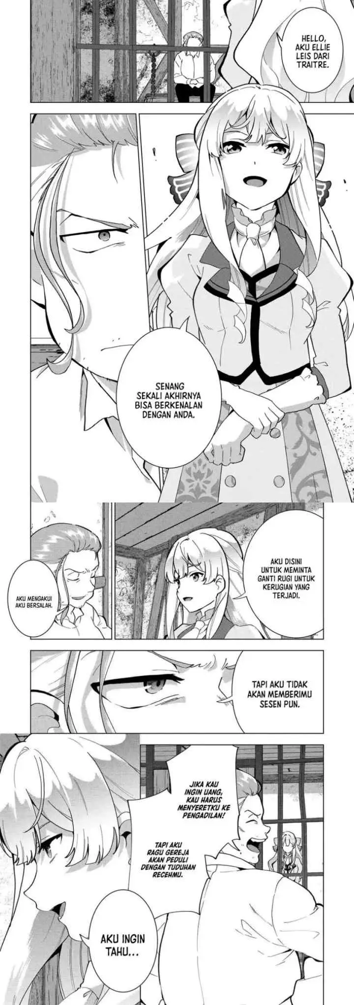 Buchigire Reijou wa Houfuku wo Chikaimashita. ~Madousho no Chikara de Sokoku wo Tataki Tsubushimasu~ chapter 4 halaman 8