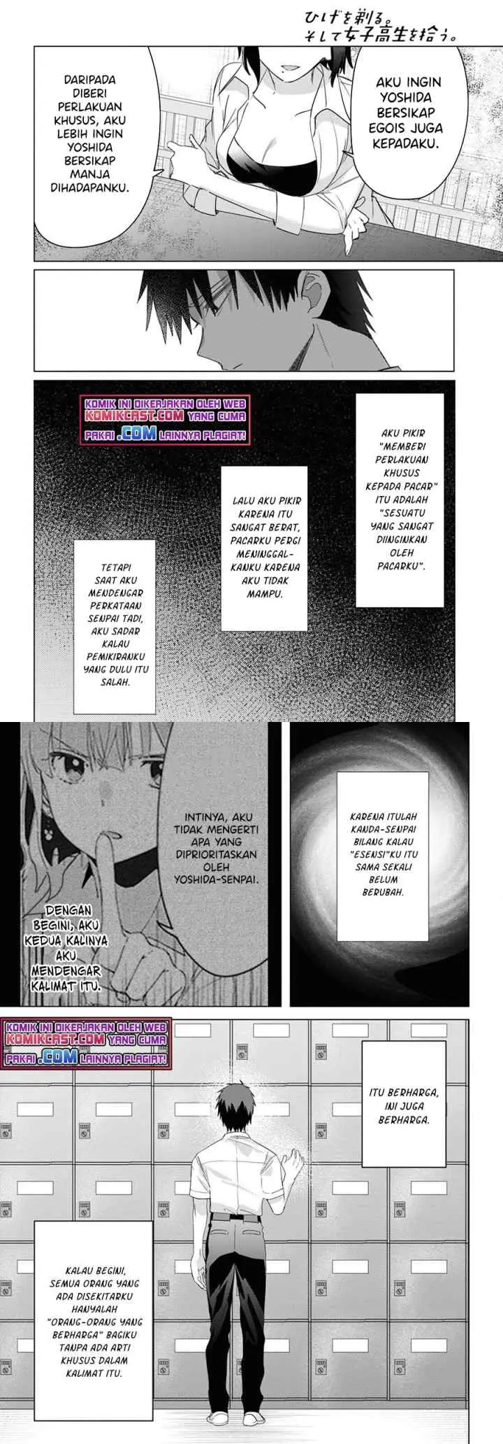 Hige Wo Soru. Soshite Joshikosei Wo Hirou chapter 37 halaman 10