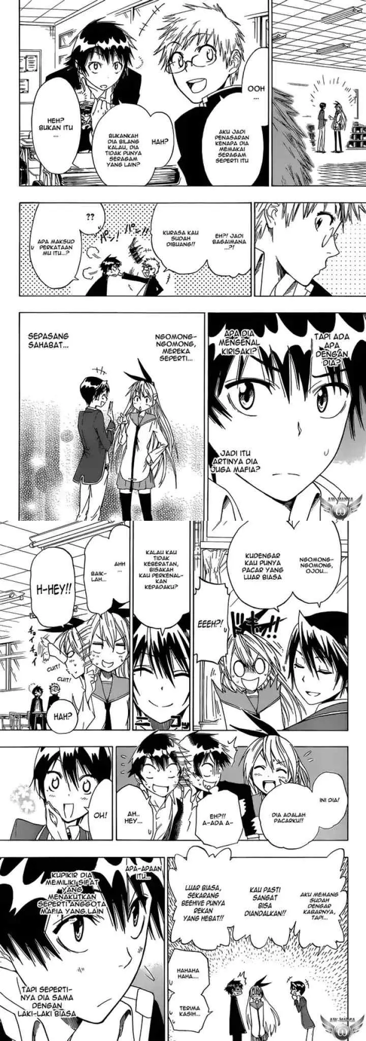 Nisekoi chapter 15 halaman 5