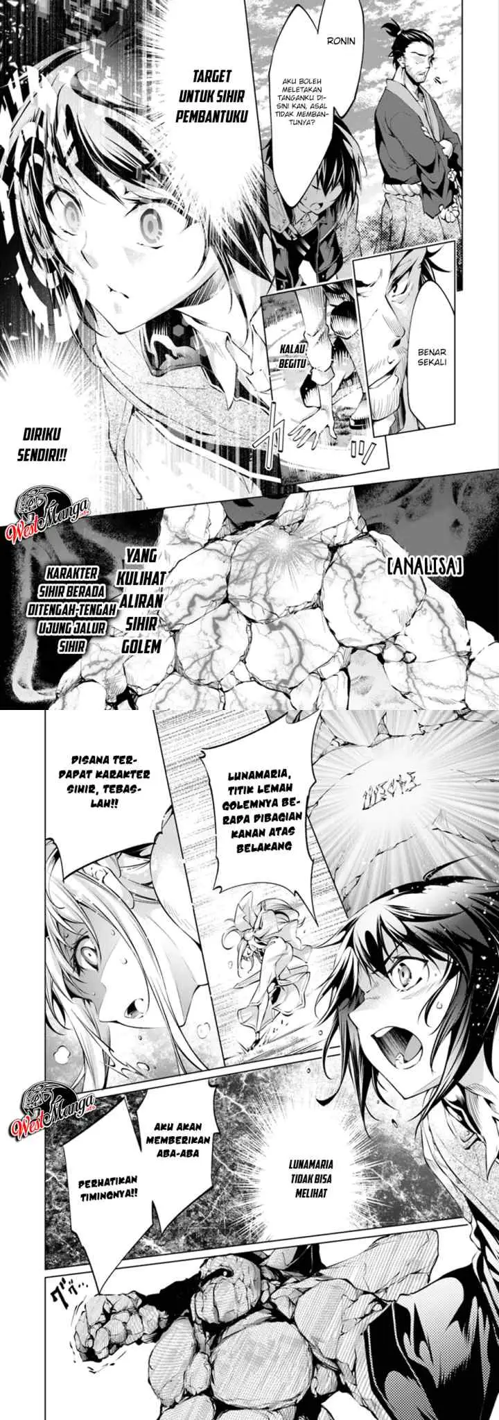 Kamigami ni Sodaterare Shimo no, Saikyou to Naru chapter 5.2 halaman 5