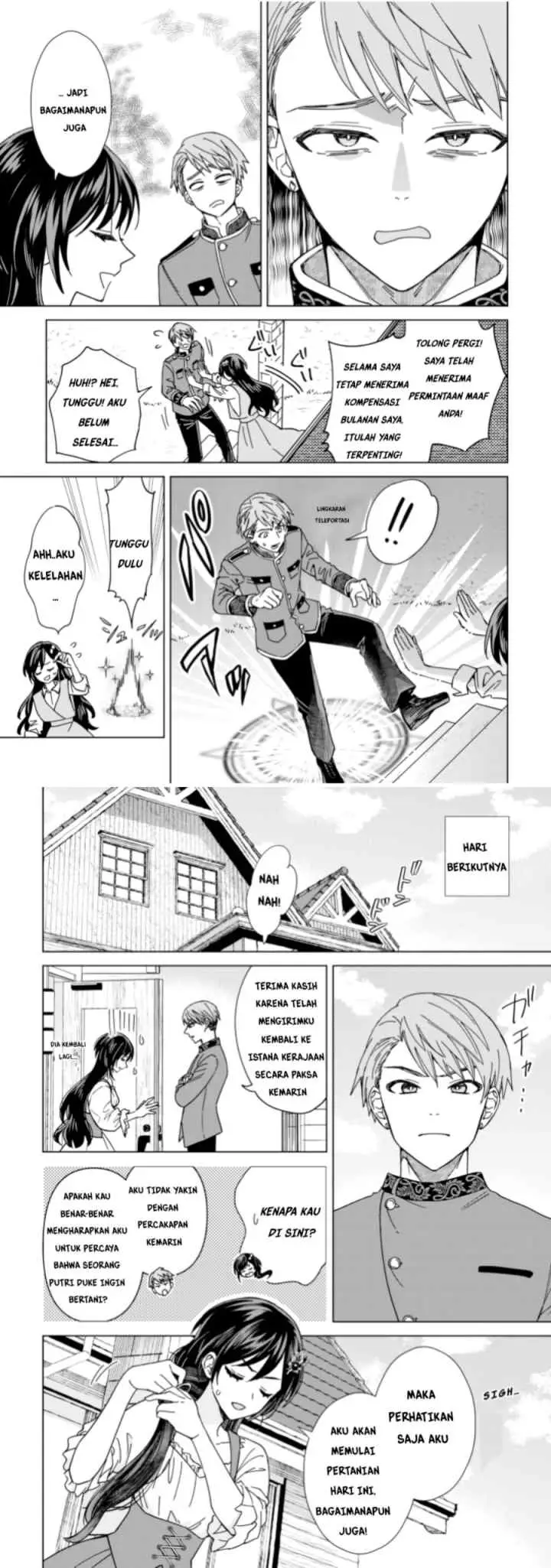 Akuyaku Reijou wa Slow Life o Enjoy Shitai!: Yatto Kon'yaku Hakisareta no ni, Daini Ouji ga Meccha Stalker Shitekurun desu kedo chapter 3 halaman 5