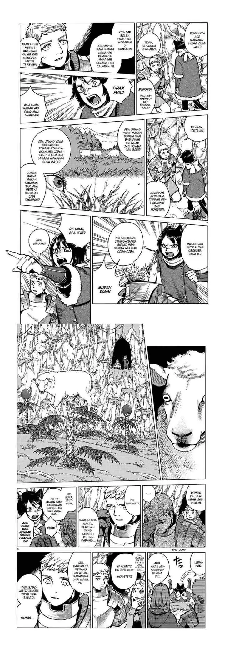 Dungeon Meshi chapter 44 halaman 5
