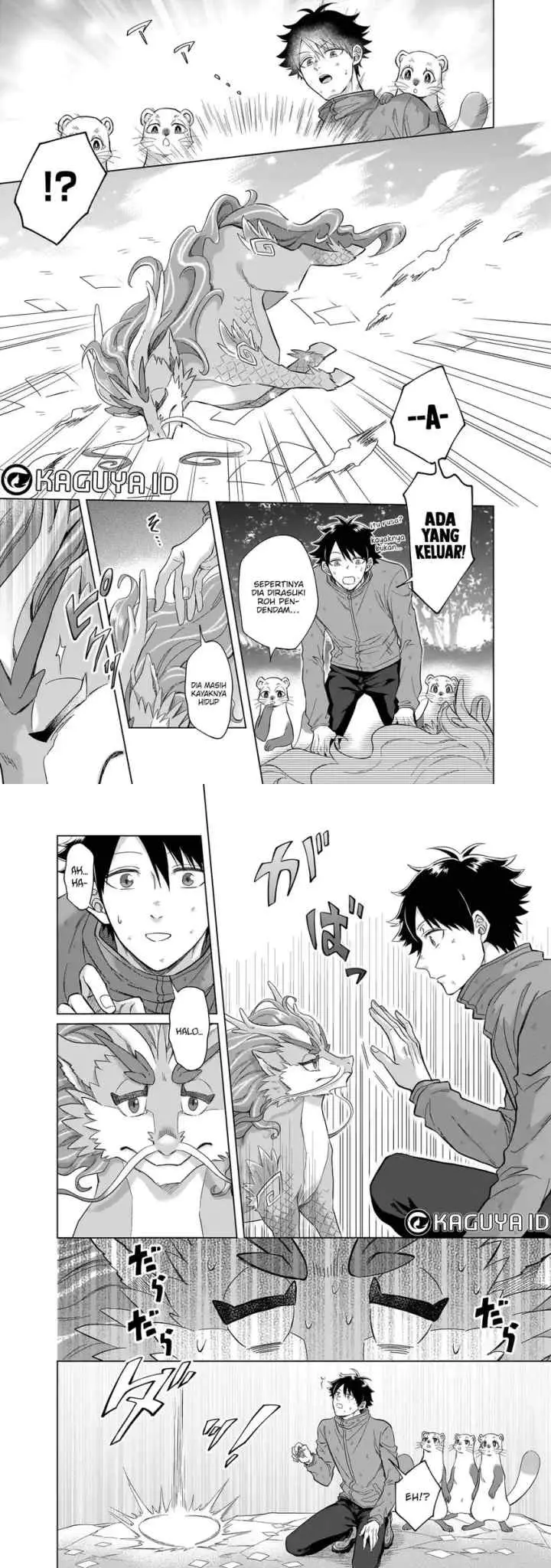 Kami no Niwatsuki Kusunoki-tei chapter 8 halaman 8