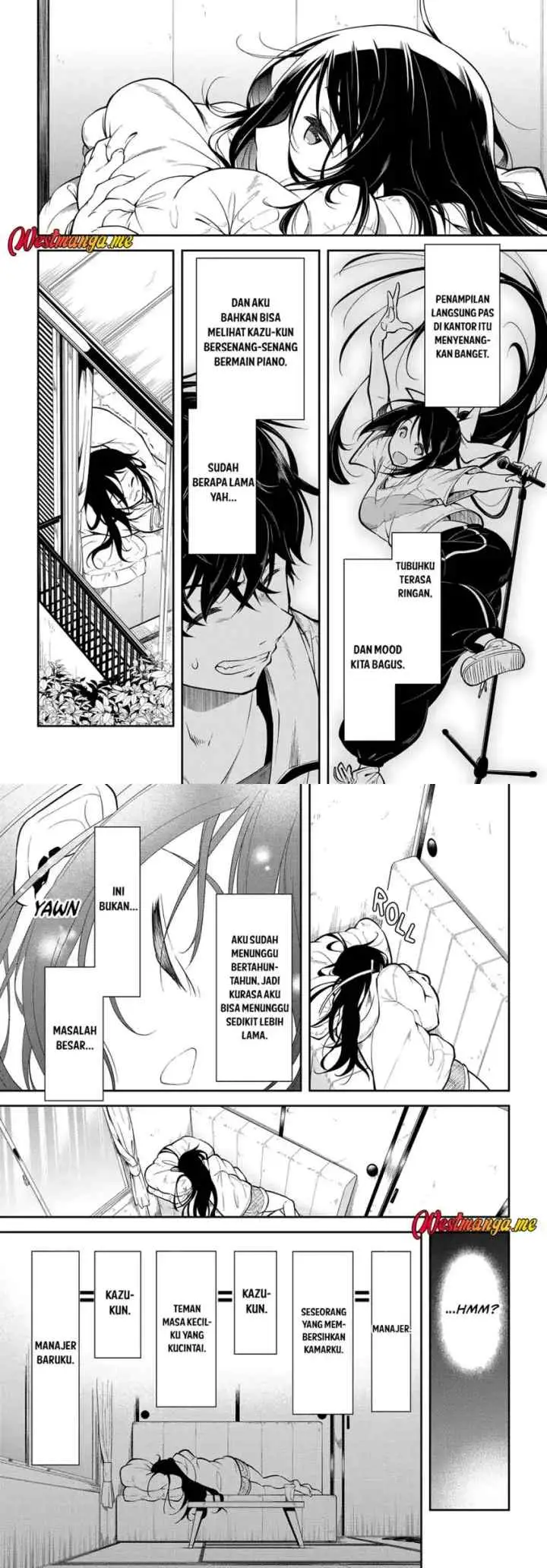 Kokuminteki Idol ni natta Osananajimi ga, Boro Apartment ni Sunderu Ore no Tonari ni Hikkoshite Kita Ken chapter 7 halaman 15