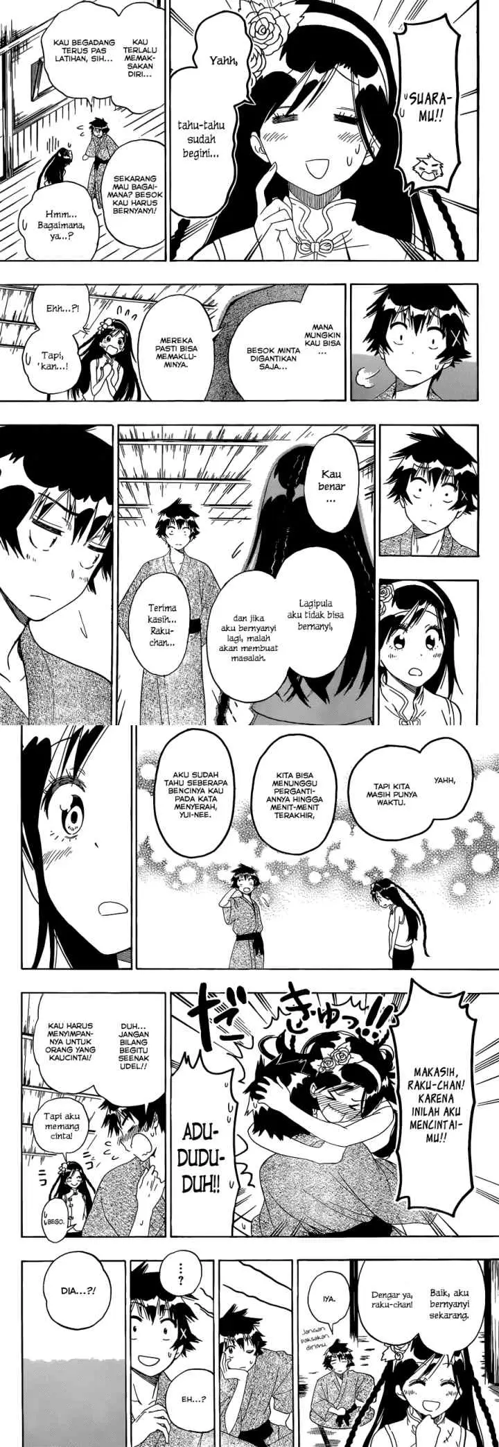 Nisekoi chapter 135 halaman 8