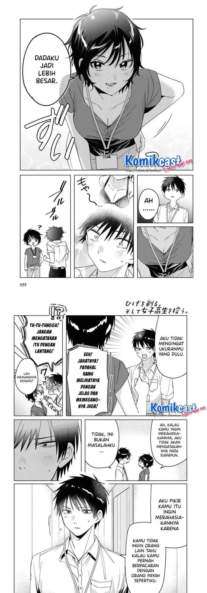 Hige Wo Soru. Soshite Joshikosei Wo Hirou chapter 28 halaman 15