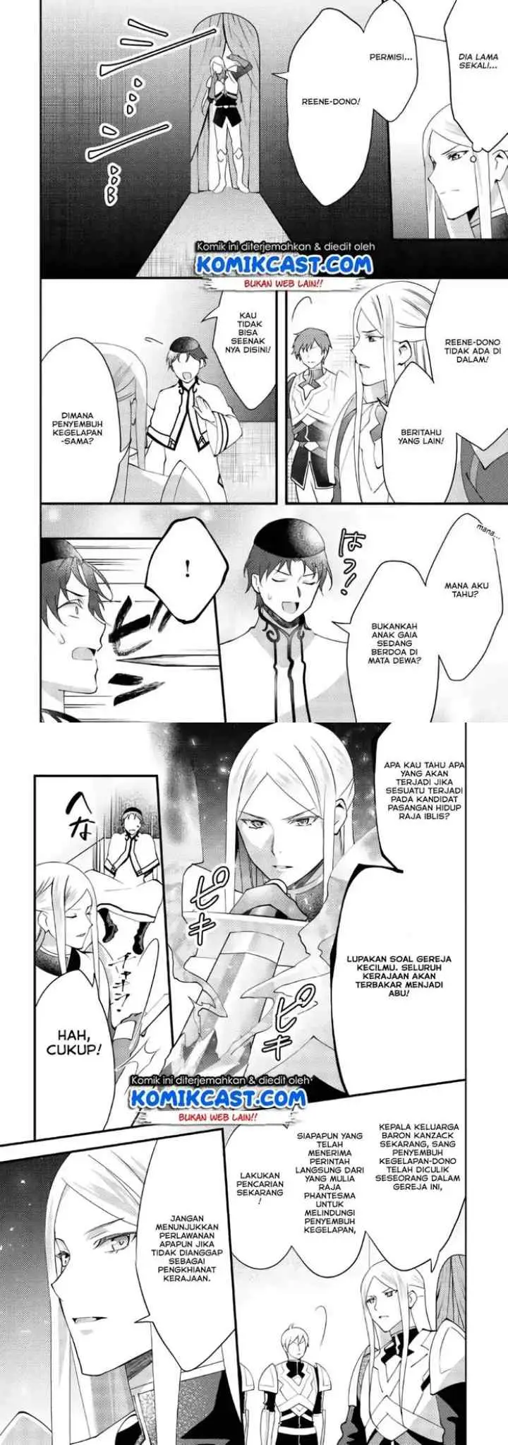 Isekai de ~Kuro no Iyashi Te~ tte Yobareteimasu chapter 39 halaman 9