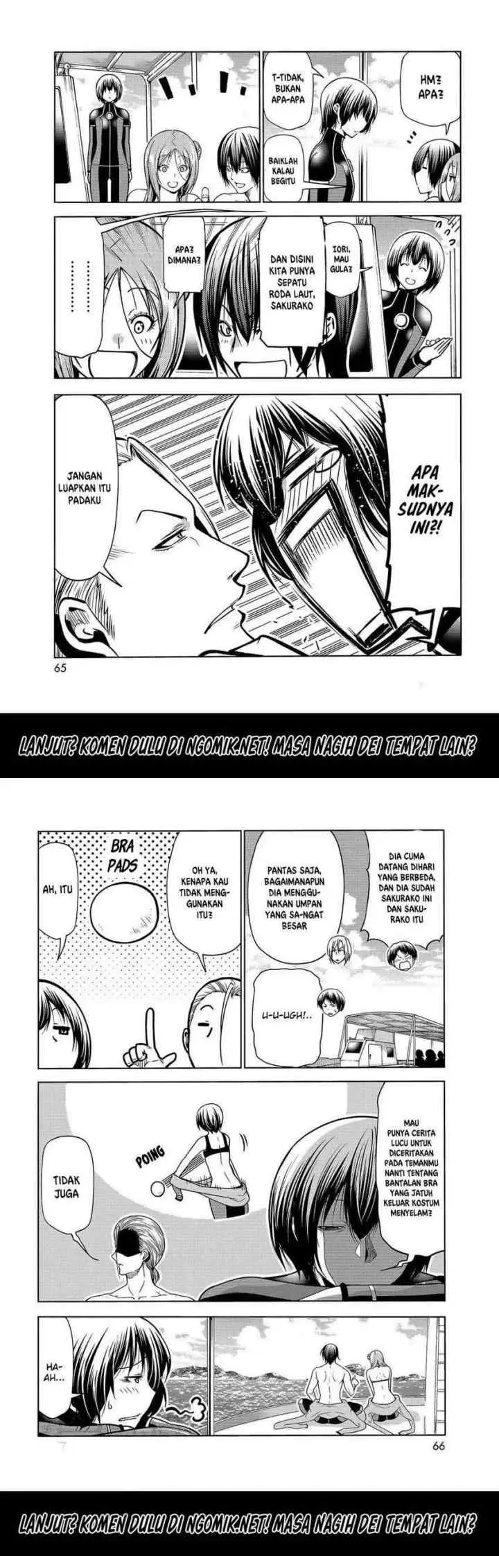 Grand Blue chapter 68.1 halaman 14