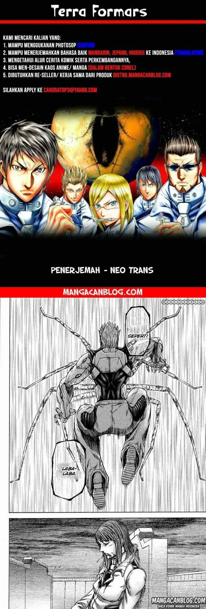 Terra Formars 2 chapter 16 halaman 8