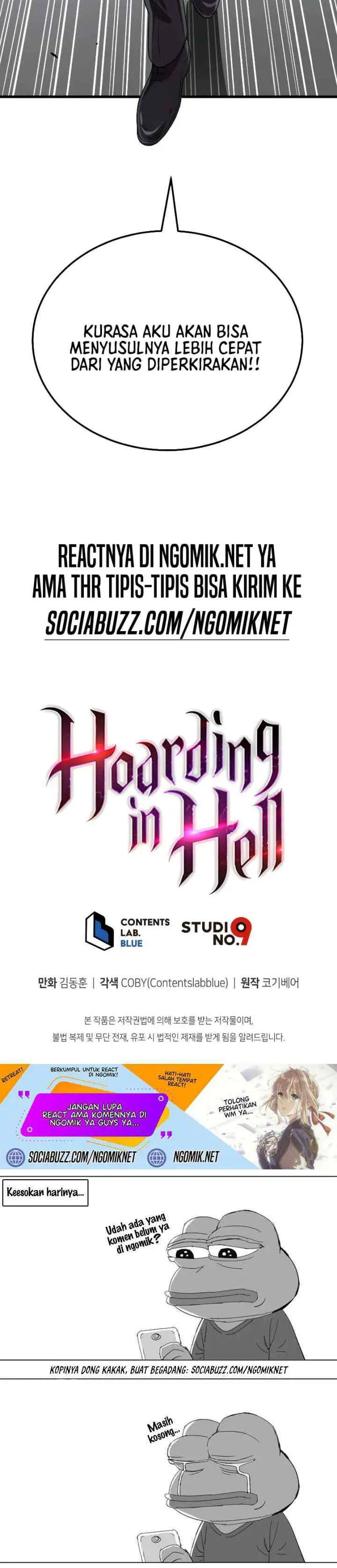 Hoarding in Hell chapter 56 halaman 18