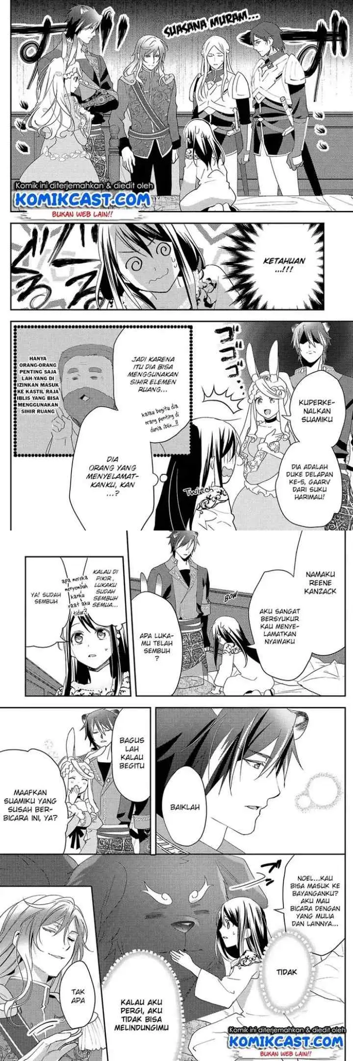 Isekai de ~Kuro no Iyashi Te~ tte Yobareteimasu chapter 25 halaman 11