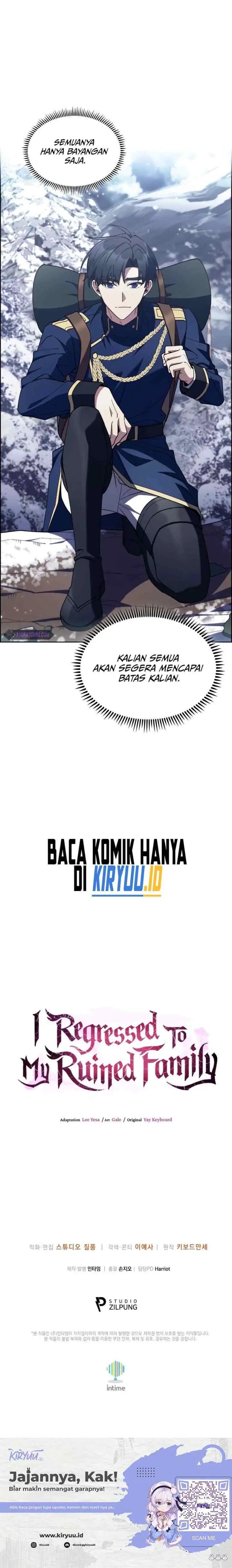 I Regressed to My Ruined Family chapter 82 halaman 16