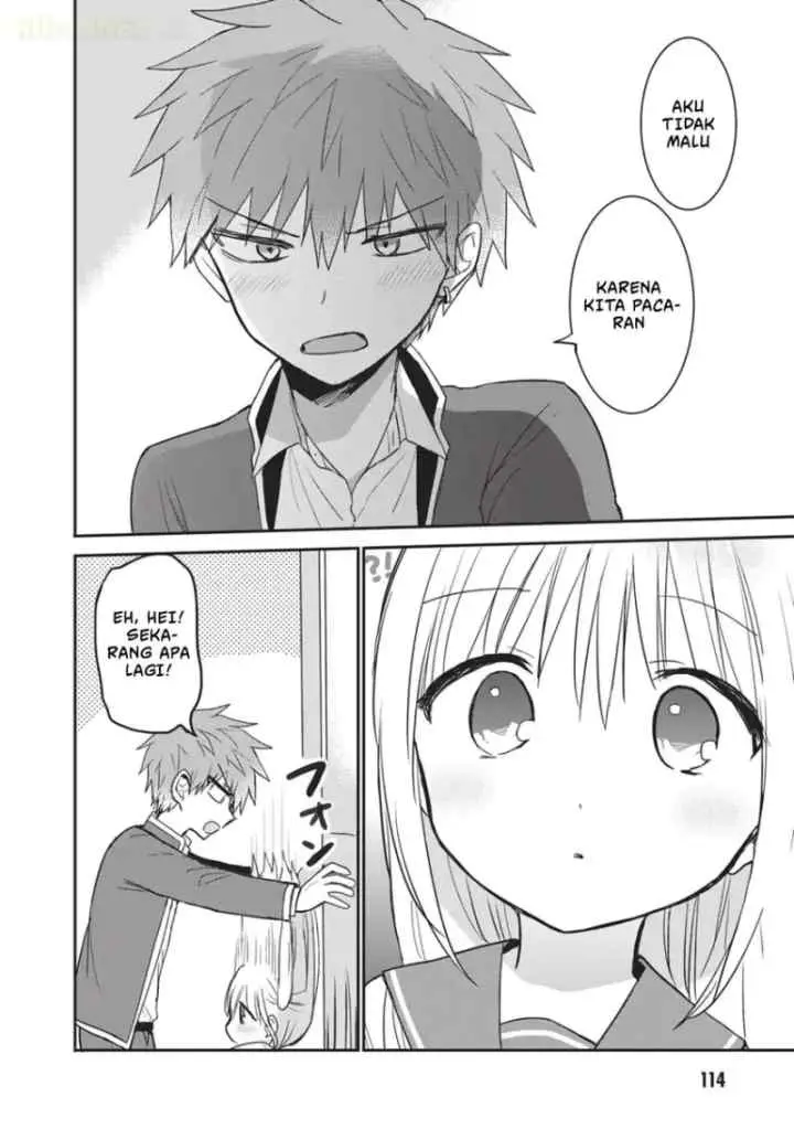 Kao ni denai Kashiwada-san to Kao ni deru Ota-kun chapter 108 halaman 15