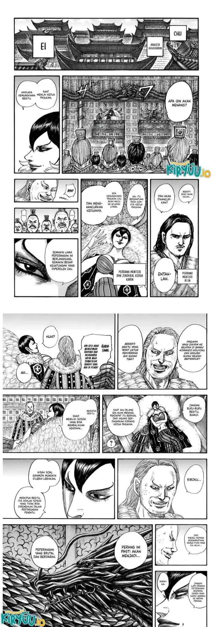 Kingdom chapter 854 halaman 9