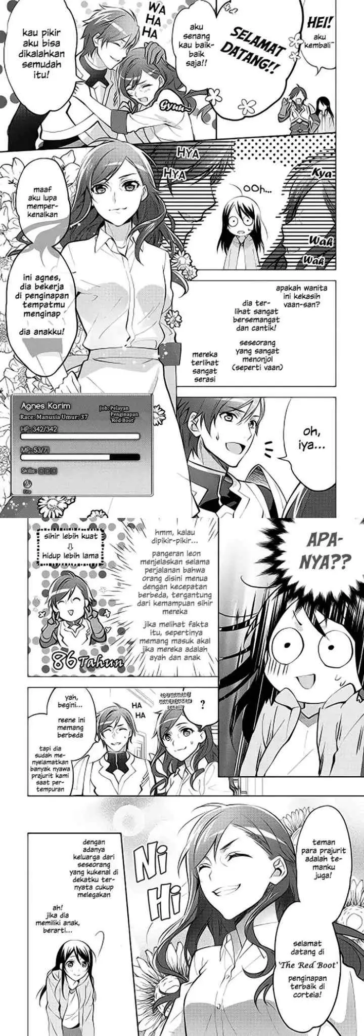 Isekai de ~Kuro no Iyashi Te~ tte Yobareteimasu chapter 7 halaman 4