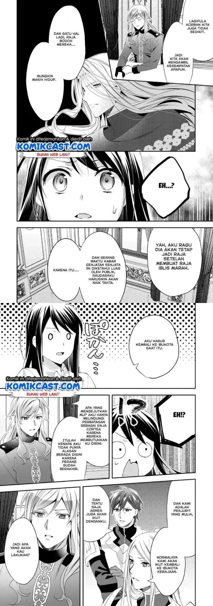 Isekai de ~Kuro no Iyashi Te~ tte Yobareteimasu chapter 43 halaman 9