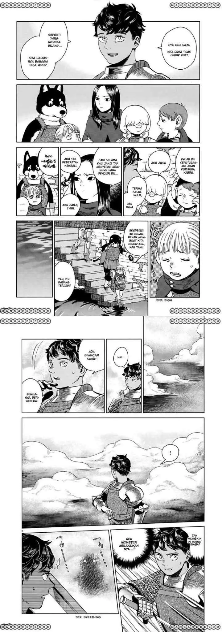 Dungeon Meshi chapter 32 halaman 4