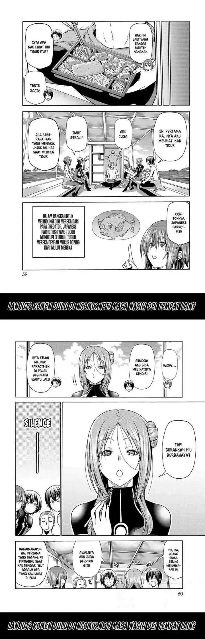 Grand Blue chapter 68.1 halaman 11