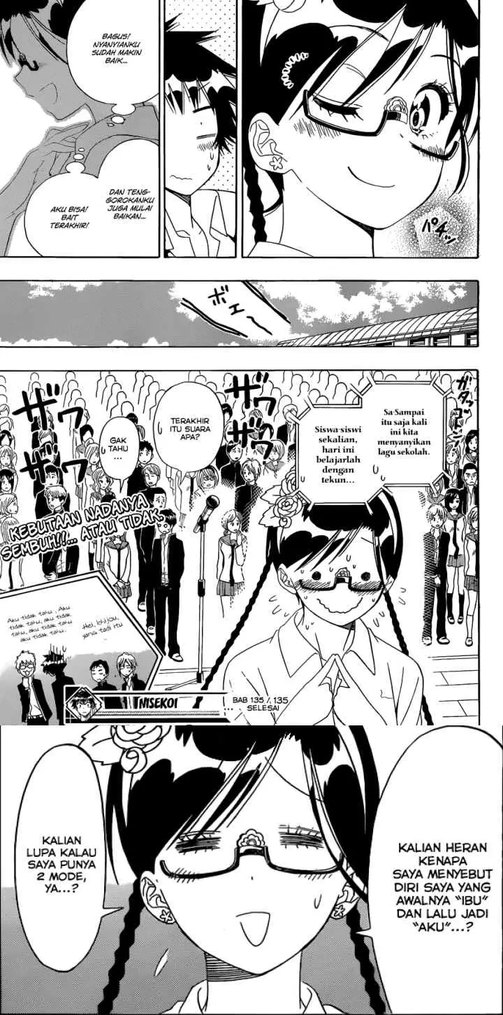 Nisekoi chapter 135 halaman 10