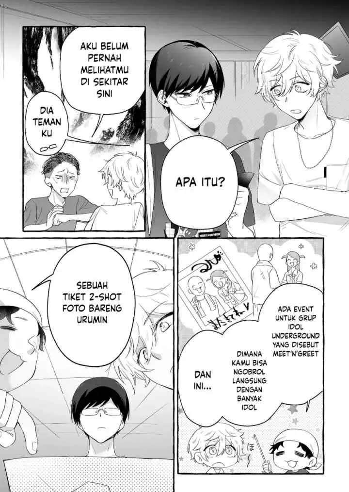 Damedol to Sekai ni Hitori Dake no Fan chapter 27 halaman 4