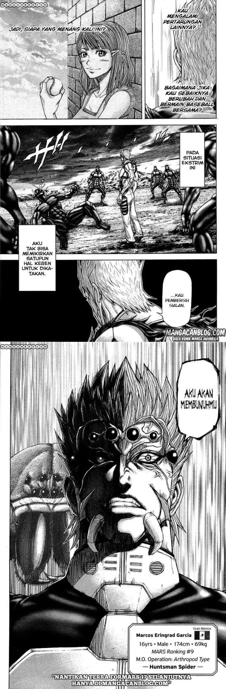 Terra Formars 2 chapter 16 halaman 9
