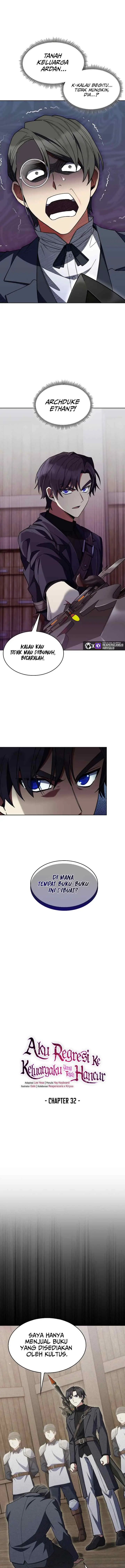 I Regressed to My Ruined Family chapter 32 halaman 7