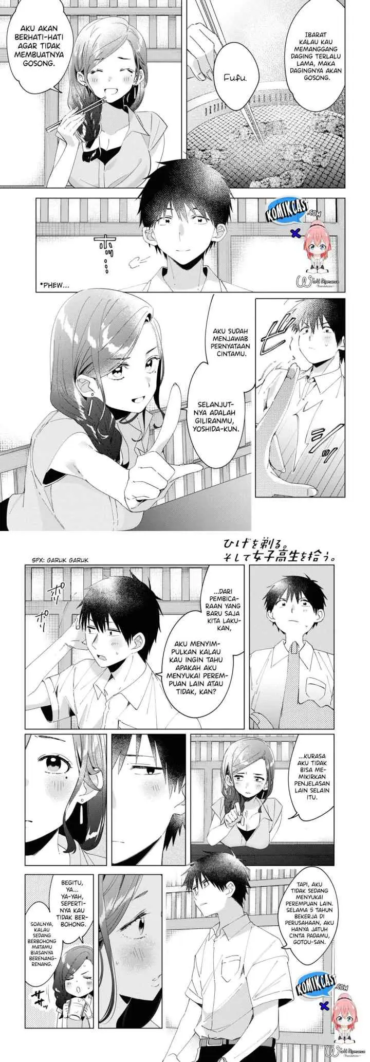 Hige Wo Soru. Soshite Joshikosei Wo Hirou chapter 14 halaman 13