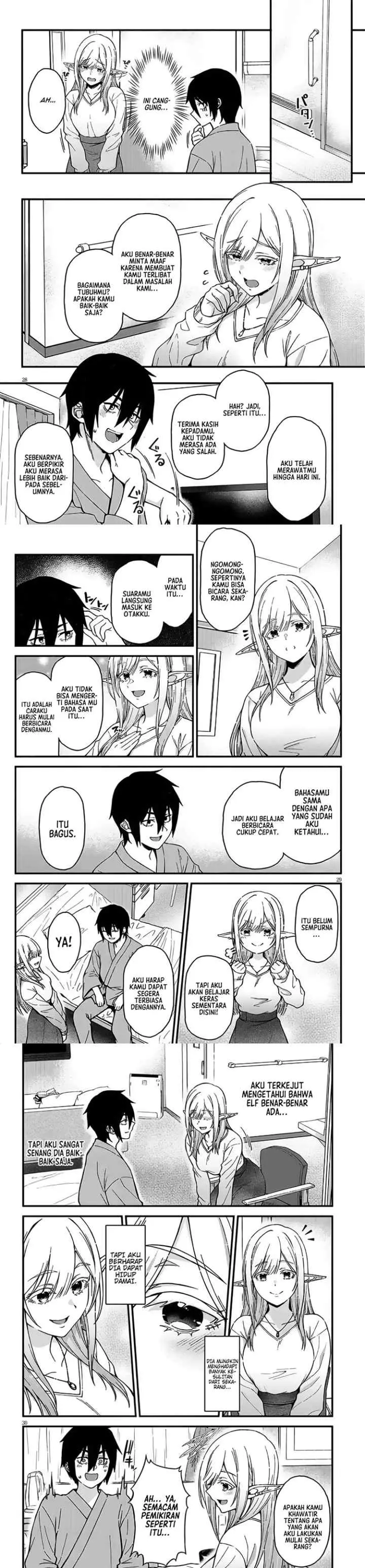 Isekai Kara Kita Elf to Tomo ni Sugosu Nichijou chapter 1 halaman 10