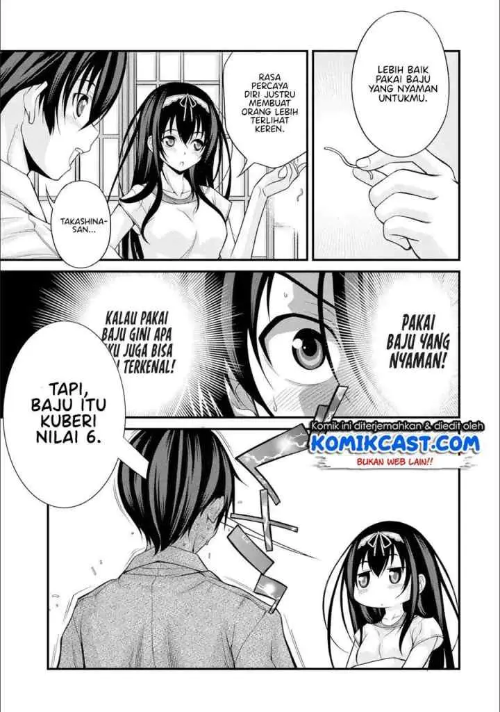 Kirei na Kurokami no Takashina-san (Mushoku) to Tsukiau Koto ni Natta chapter 8.3 halaman 5